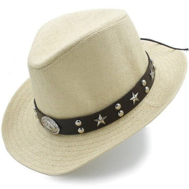 Chapeau De Paille Beige Homme